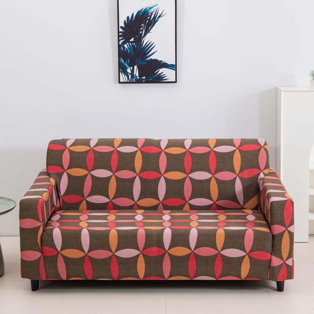 Four Seasons Elastic All Inclusive Sofa Cover Printed Anti Cat Scratch Sofa Cover Full Cover Combination Anti Slip Cover