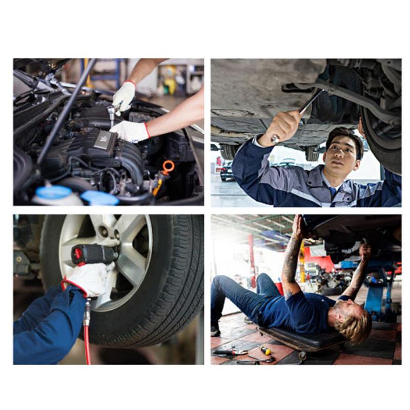 16mm 18mm Car Spark Plug Socket Sleeve Wrench Tool Double End Tublar Spanner with Torsion Bar Handle for Motorcycle Car Repair