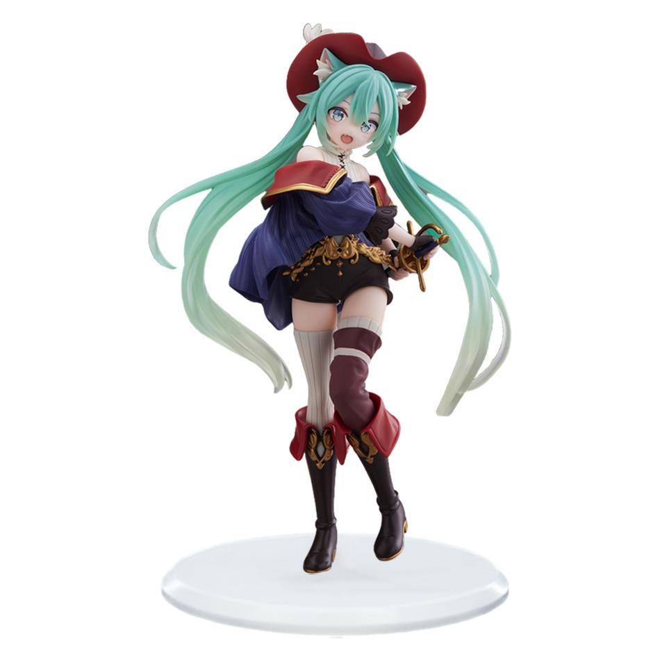 Милая Фигурка Аниме Девушки Серия Страна Чудес Фигурка Действия Кот В Сапогах Аниме Фигурка Каваи Коллекция для Взрослых Модель для Стола Игрушки