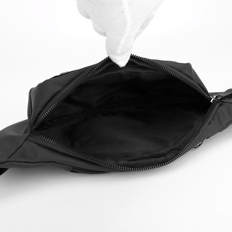 Mobile Phone Waist Bag Men's Wear-resistant Chest Bag Multi-compartment Crossbody Bag