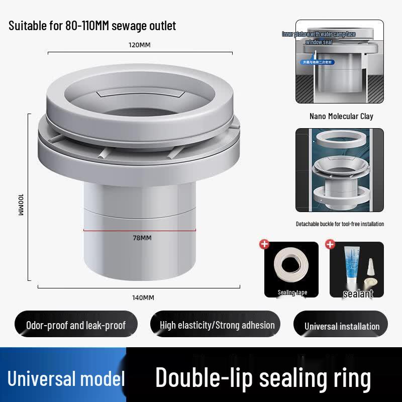 Toilet Flange Seal Ring Kit