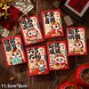 6Pcs Cute Zodiac Horse Pattern Red Envelopes 2026 Horse Year Chinese Style Red Packet Luck Money Bag New Year Supplies