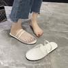 Fashion Weird Style Baotou Women's Slippers Summer Mesh Casual Fashion Solid Color Jacket Women's Shoes Zapatos De Mujer