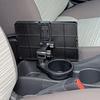 Tsuchiya Yac ZE-68 Car Supplies Drink In Tray Tray Table Black 180 x 210 x 110 mm