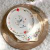 Ru Han Ceramic Running Rabbit Dessert Plate, 20cm (Set of 2)