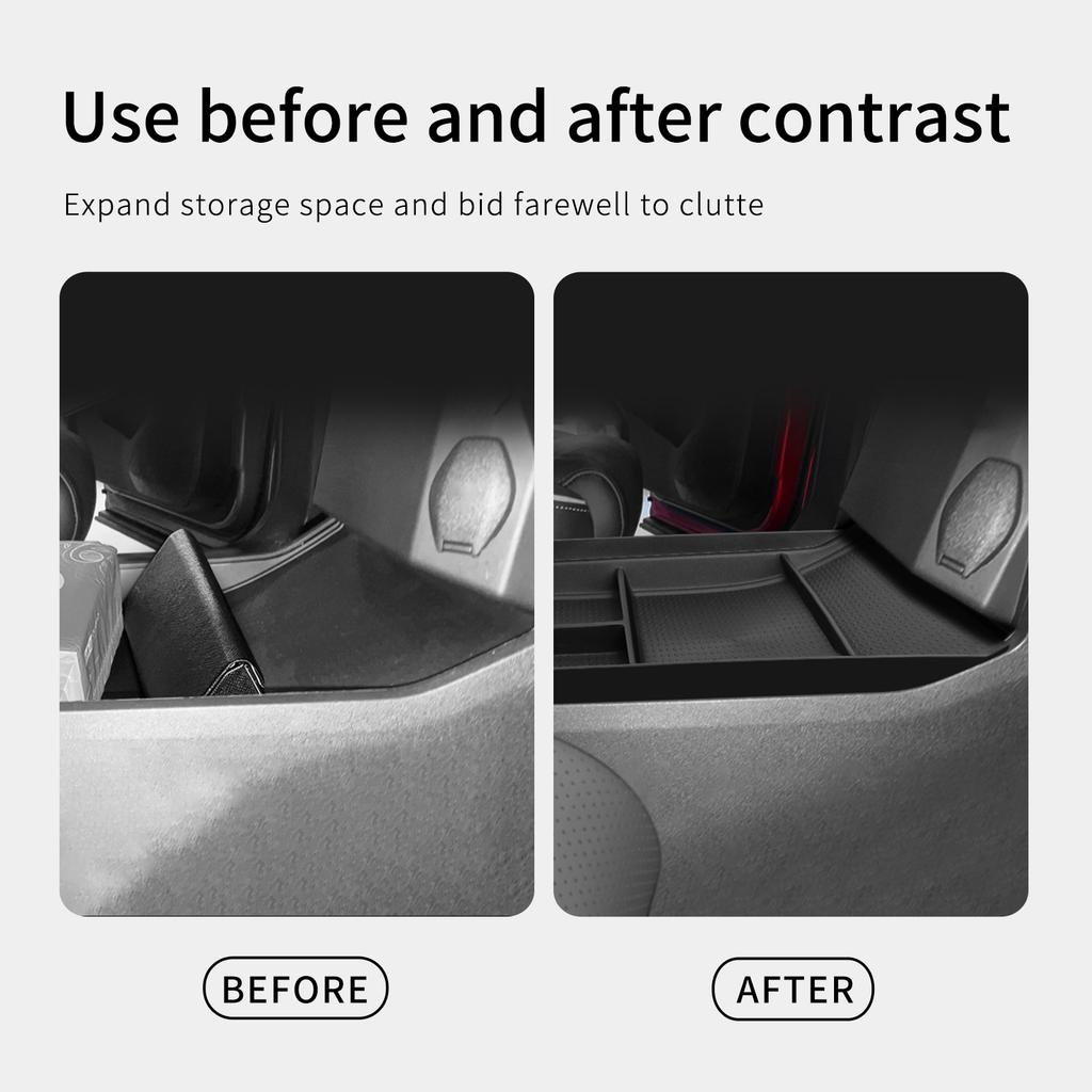 for Chery OMODA C5 (Fuel Version)2025-2025 Center Console Lower Layer Storage Box Organizer Tidying Accessories Car Storage Box