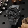 Multifunctional Black Technology Luminous Electronic Watch High Value Outdoor Sports Waterproof and Anti-drop Electronic Watch