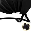 Chair Cover Anti-Dust Hanging Chair Cover with Zipper and Buckle Waterproof Windproof Swing Outdoor Garden Swing Egg Chair Cover
