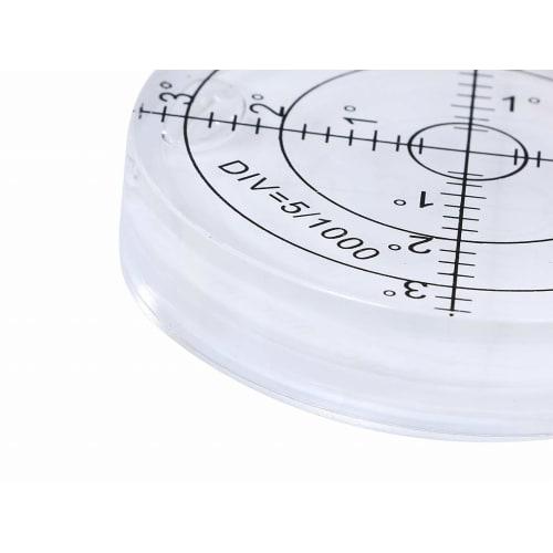R_planning Analog Level, Inclination Measurement, Round, White