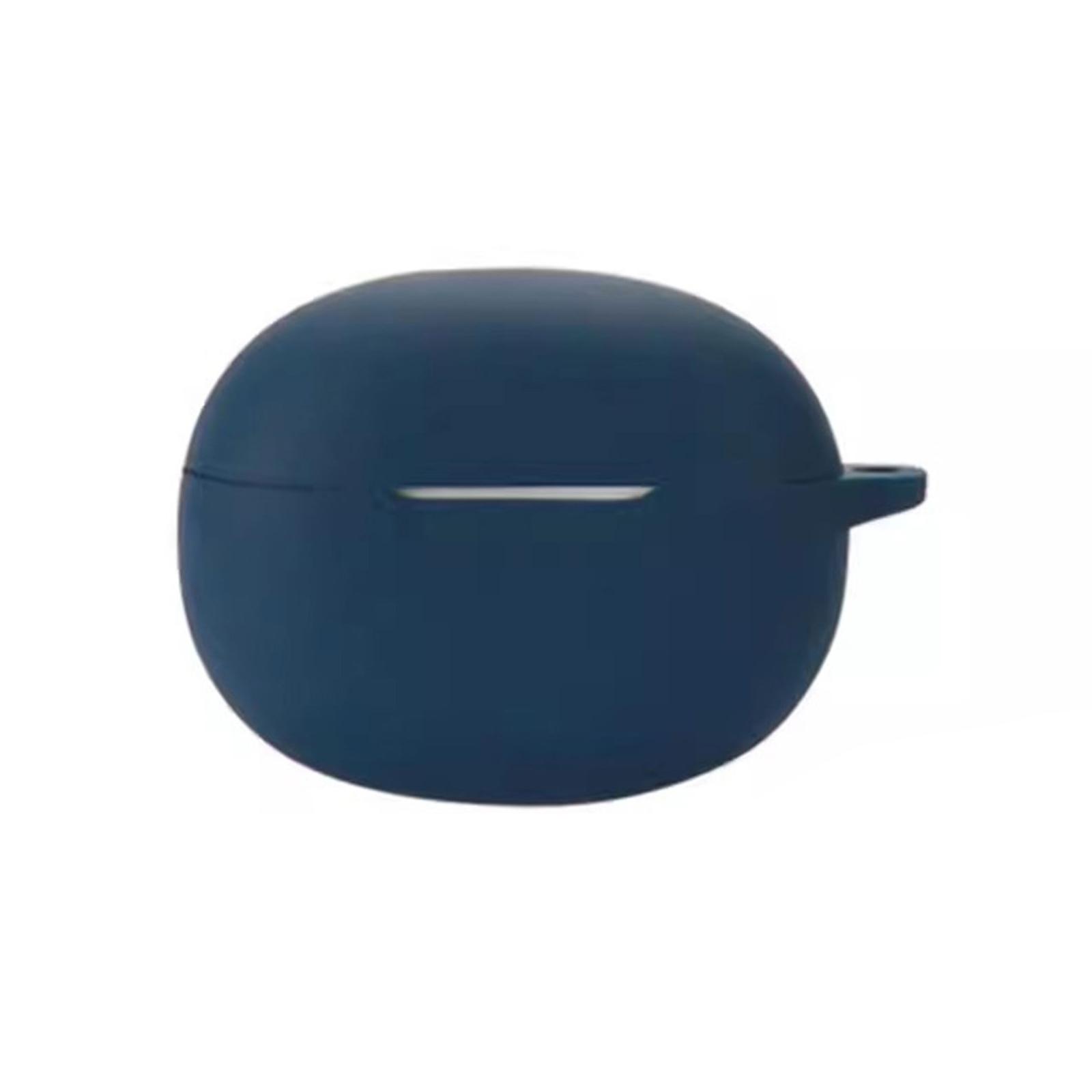 

Защитный чехол для наушников Безопасный и надежный чехол Нескользящий силиконовый чехол Водонепроницаемый чехол для наушников Подходит для наушников T110 темно-синий