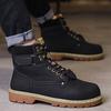 High-top breathable motorcycle boots, men's anti-slip and breathable hiking and casual sports shoes, men's ankle boots