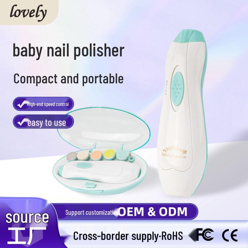 Baby & Pet Electric Nail Trimmer - Safe Nail Grinder for Newborns and Small Pets