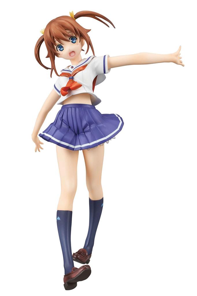 School Harekaze Girls Project Akeno approximately painted PVC ABS figure "High Fleet" Misaki, 150mm, &