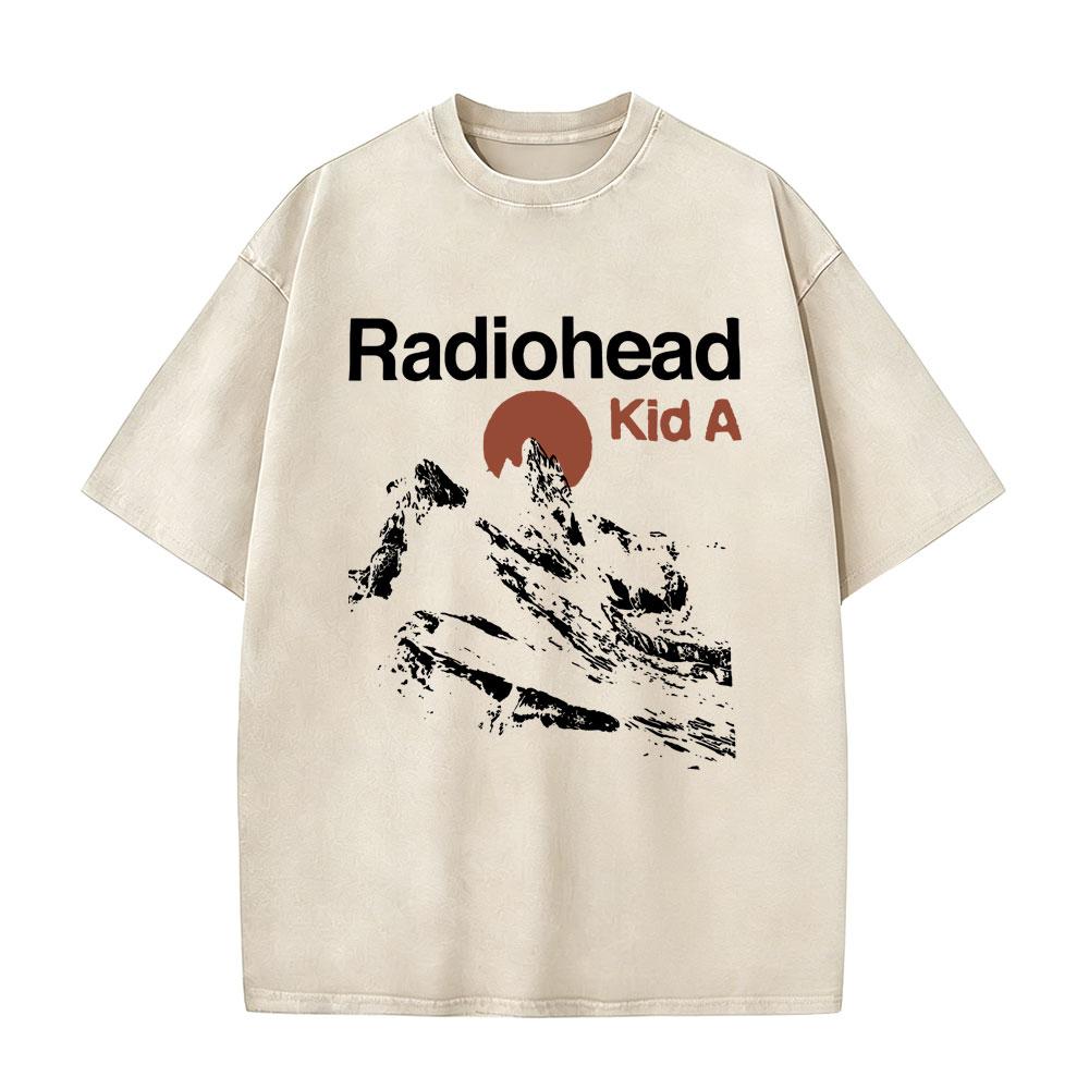 Mazgāts Vintage Roka Grupas Radiohead in