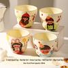 Cute Cartoon Gourd Ceramic Mugs - Family Set