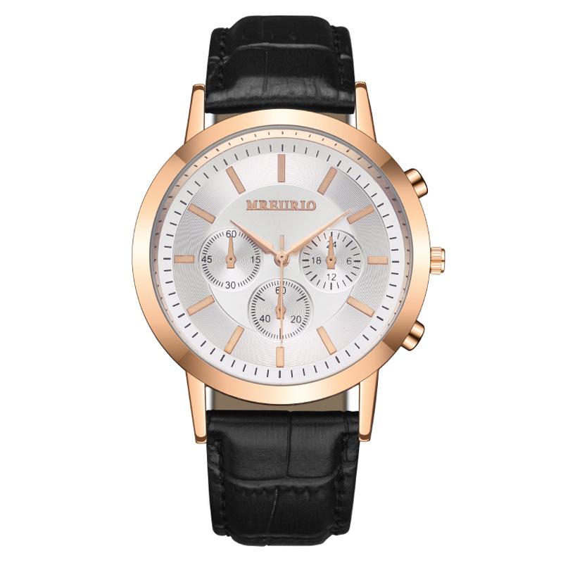 

Горячая Распродажа Модные Трехглазые Мужские Часы Мужские Часы Ремень Кварцевая Обработка Индивидуализация