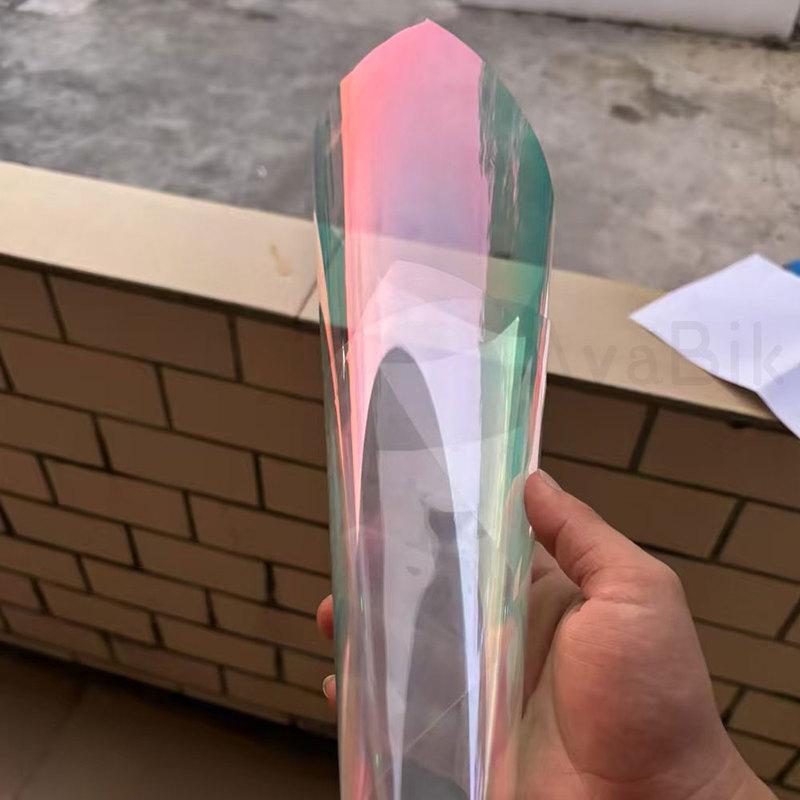 

52x150/300CM Car Rear Window Side Windshield Solar ulation Super Violet Light RUBY Chameleon Tint VLT 84% Windscreen Foils 50cm x150cm