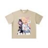 260 GSM Double Yarn 32 Count 100% Cotton My Dress Up Darling V1 Print Unisex Heavy Cotton T Shirt