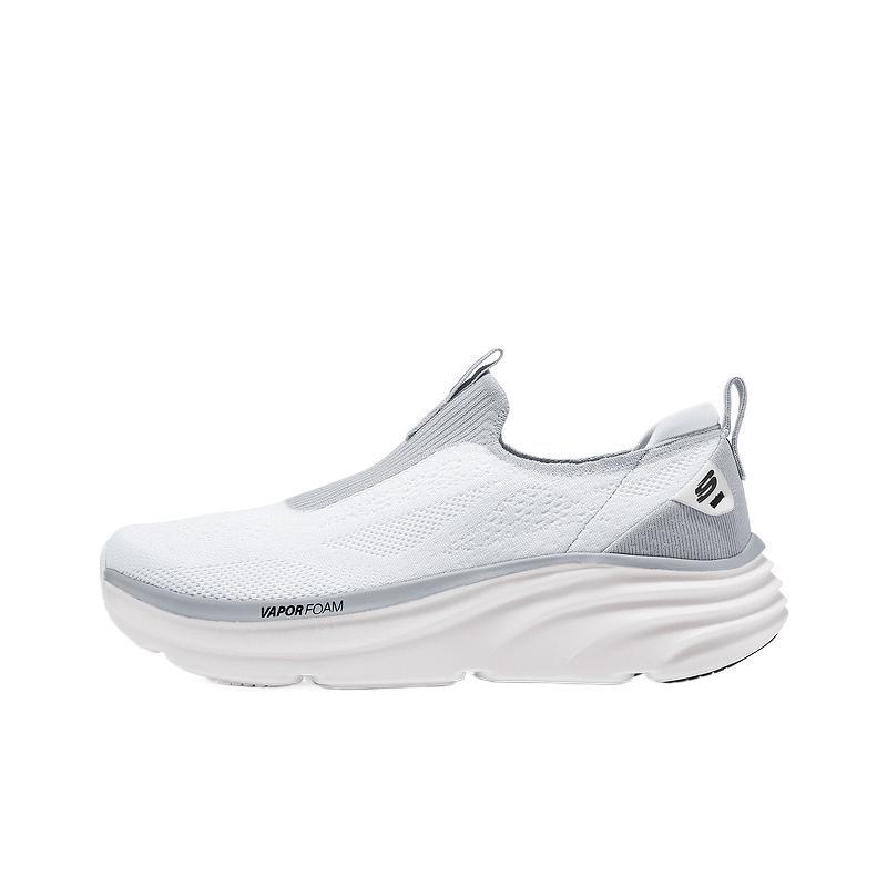 Skechers D Lux Vapor Men Low Top Casual Shoes White 233061-WBK 39.5