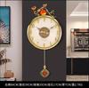 Design Nordic Wall Watch Restaurant Fashion Round Quartz Creative Silent Wall Clocks Aesthetic Interior Horloge Home Decoration