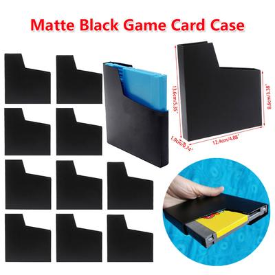 10 Stück/Set Spiele-Karten-Kassette Schutzbox Hülle HülleMattes Schutzhüllen-Cover für NES-Spielkassette Staubschutz