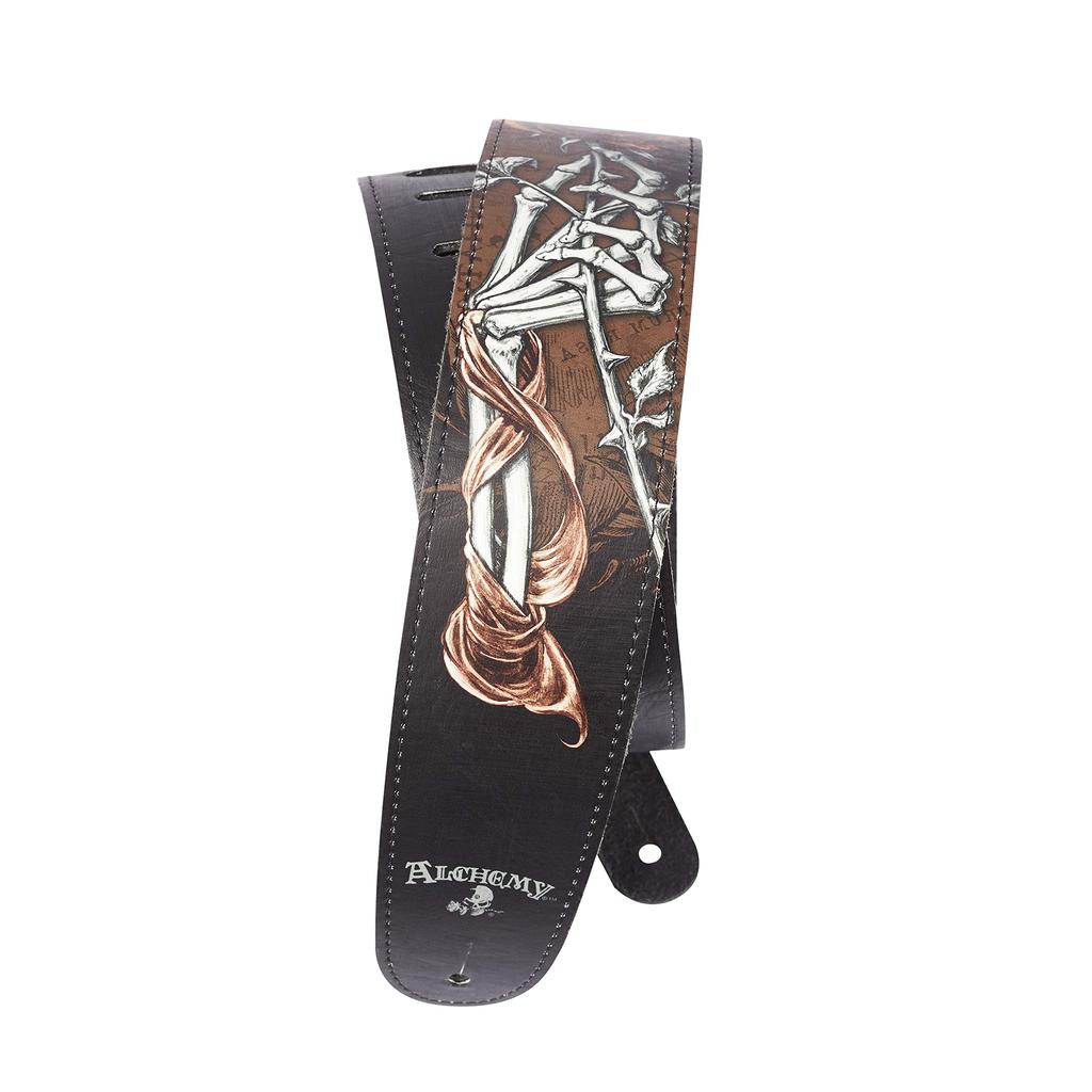 Alchemy Gothic Leather Strap 25LAL05 Cryptorosa D'Addario