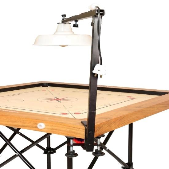 KNK Carrom Lamp Shade Stand – Electric Fitting for Tournament Use