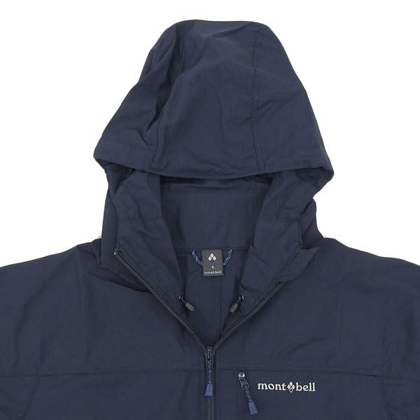 montbell o.d. parka men's windbreaker jacket nylon navy xl