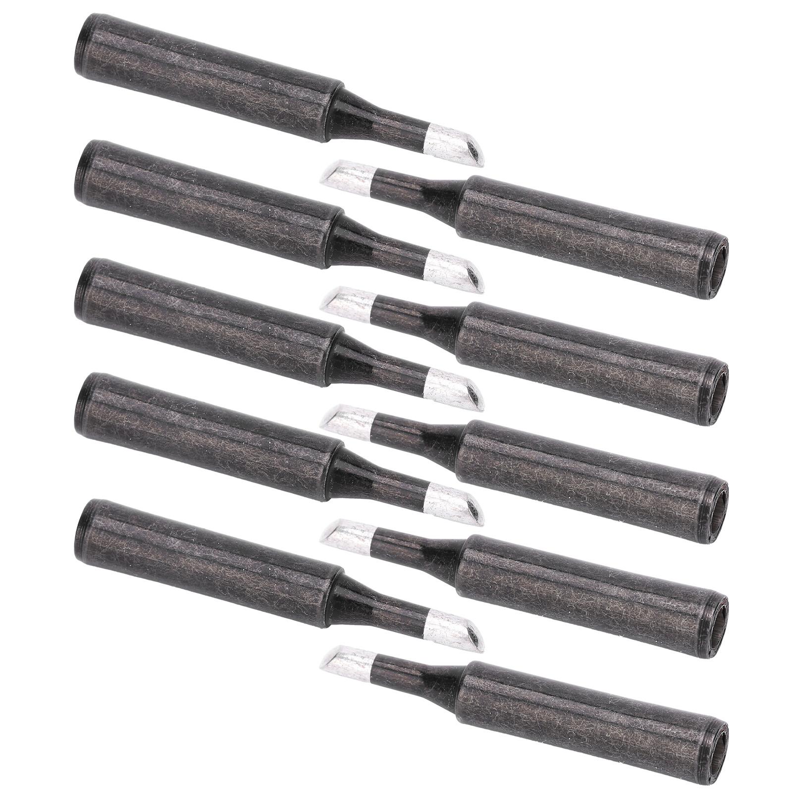 

10 шт. сварочных наконечников Solaring Iron, сварка, черный, внутренний нагревательный элемент, аппаратный инструмент 900MT4C