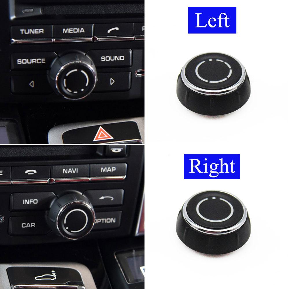 Car Central Console Audio Volume Knob Cover CD Control Switch Button For Cayenne 7P5 Panamera 970 Macan 95B Boxster 781