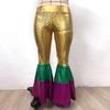 Disco Party Costume Set With Fashion Polyester Halloween Dance Costume And Matching Headpiece For Women