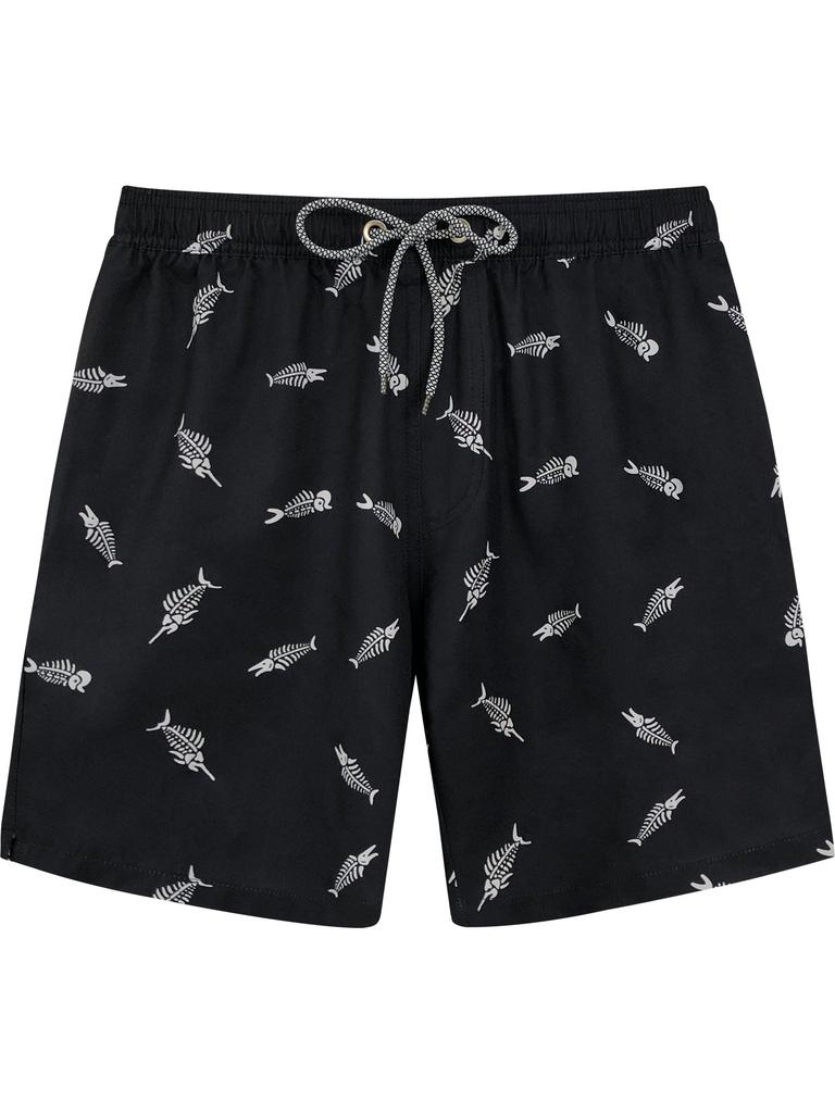 European And American Loose Casual Hawaiian Flower Shorts Men'S Summer Youth Floral Ice Silk Vacation Seaside Beach Pants
