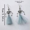 1Pair Halloween Vintage Skeleton Dangle Earrings For Women Girls Creative Unique Earrings Party Jewelry Accessories Gifts