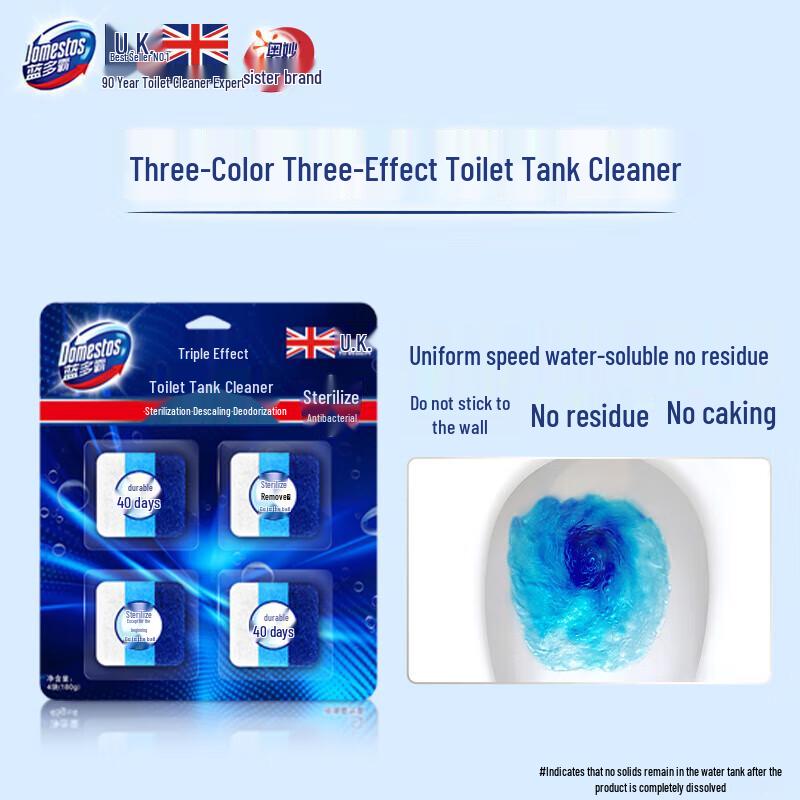 DOMESTOS Triple Effect Toilet Tank Blocks