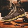 Scarpe Uomo Artigianali in Pelle + Rete Traspiranti Estate Autunno Allacciatura Oxford Casual Suola Comoda Scarpe da Ufficio Uomo