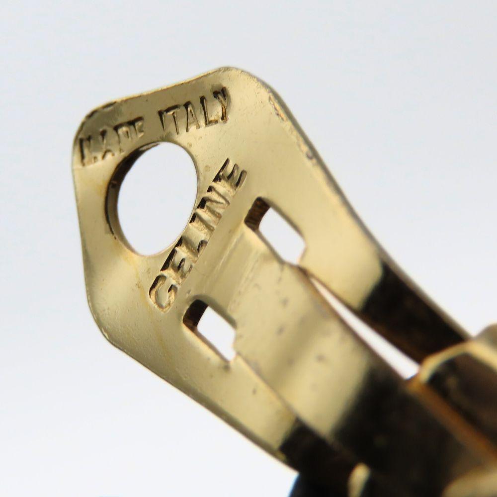 Used CELINE Earring metal 20.6g gold plating