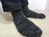 Olive Sara 5 Senses Fluffy Socks for Men (Gray)