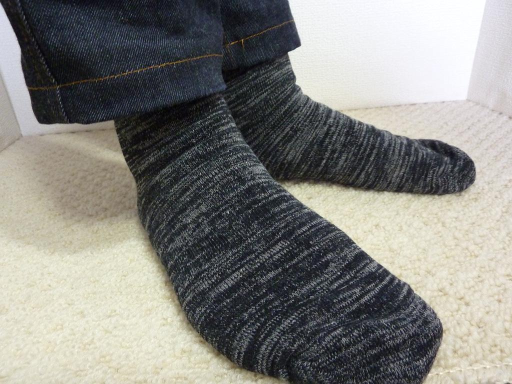 Olive Sara 5 Senses Fluffy Socks for Men (Gray)