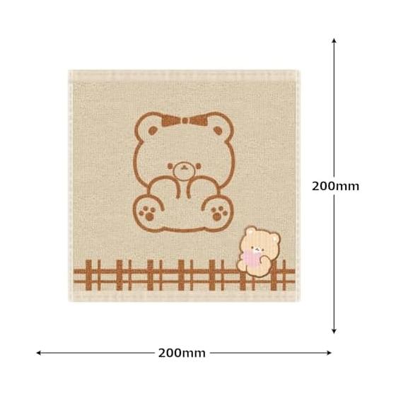 Kamio Japan Towel Jacquard Mini Towel Fluffy 227641