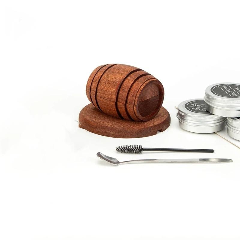 Affumicatore da Cocktail in Legno Infusore Kit Strumenti da Bar Infusore per Liquori Premium Regalo di Compleanno Perfetto per Famiglia Amici