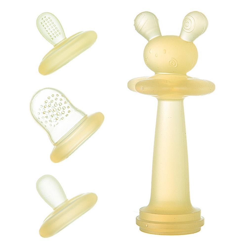 Silicone Hand Teether Washable Kids Teething Toys Comfortable Teether Gloves  For Infant