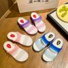 Slippers Women's Summer New Hole Shoes Women's Flat-soled Jelly Shoes Beach Slippers Fashion Thick-soled White Nurse Sandals