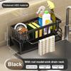 Multifunctional Sponge Rack Drainer Kitchen Shelf Sink Rag Dishwashing Detergent Dishcloth Organiser Kitchen Storage Racks