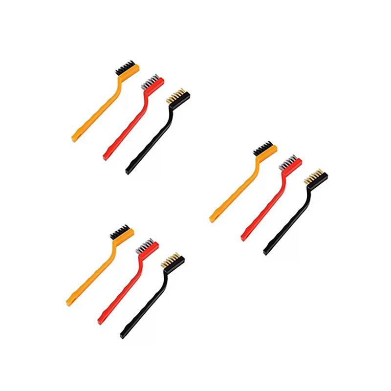 3/9/15 ks Čisticí kartáč na plynový sporák Multifunkční 7palcový čistič s kovovými štětinami Silná dekontaminace Čisticí potřeby pro domácnost