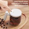 Elektrický skleněný hrnek na kávu 400 ml Samomíchací míchací hrnky na nápoje 7000 ot/min Automatický vysokorychlostní míchací hrnek na kávu, mléko, čaj