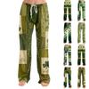 Pajama Pants Sleepwear Casual Drawstring Elastic Waist Pants Comfy Straight Yoga Loose Trousers