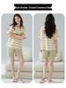 Women's Summer Cartoon Pajama Set - Cute Short Sleeve and Shorts, Plus Size, Lightweight Home or Outdoor Wear