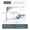 2027 Creative Desktop Calendar: Self-Discipline Planner & Check-in Desk Ornament