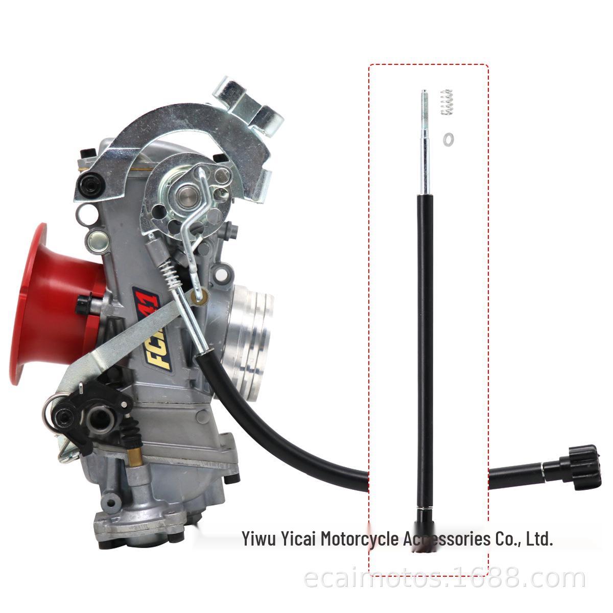 

Carburetor Idle Adjuster for HONDA 150R/250R, Yamaha WR250F FCR28/33/40mm 24.2cm black plastic