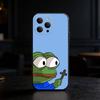 F-Funny P-Pepe the Frog Phone Case For iPhone 17,16,15,14,13,12,11 Plus,Pro Max,SE4Soft Silicone Black Cover